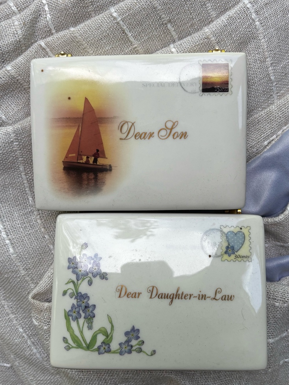 Son and daughter in law music boxes